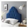 bed and headboard set Modway Furniture Headboards Navy