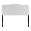 white upholstered bed full Modway Furniture Headboards White