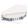 gel infused memory foam mattress topper queen Modway Furniture Twin Mattresses White