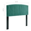 king bed head Modway Furniture Headboards Teal