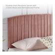 full size bed without headboard Modway Furniture Headboards Dusty Rose
