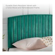 full size bed headboard and footboard Modway Furniture Headboards Teal