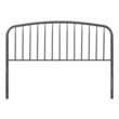 storage headboard bed frame Modway Furniture Headboards Gray
