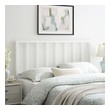 king size upholstered headboard and footboard Modway Furniture Headboards White