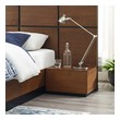 bedroom bed table Modway Furniture Case Goods Walnut