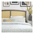 double bed upholstered headboard Modway Furniture Headboards Gray