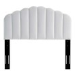 twin bed tufted headboard Modway Furniture Headboards White