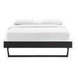 velvet full bed Modway Furniture Beds Black