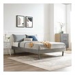 twin platform bed Modway Furniture Beds Gray