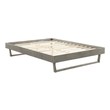king size metal platform bed frame Modway Furniture Beds Gray