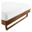 black queen size bed frame with headboard Modway Furniture Beds Walnut