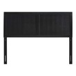 white fabric bed head Modway Furniture Headboards Black