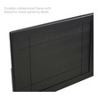 linen headboard Modway Furniture Headboards Black