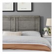 queen beige upholstered bed Modway Furniture Headboards Gray