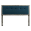 tufted headboard with storage Modway Furniture Headboards Gray Azure