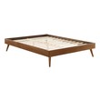 tufted queen bed Modway Furniture Beds Walnut