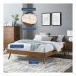 twin bed with storage drawers Modway Furniture Beds Walnut