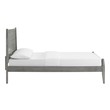 king size platform bed frame Modway Furniture Beds Gray