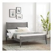 king size platform bed frame Modway Furniture Beds Gray
