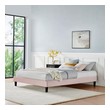 high queen bed frame with storage Modway Furniture Beds Pink