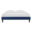 white twin size headboard Modway Furniture Beds Navy
