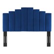 headboard with side tables attached Modway Furniture Headboards Navy