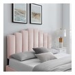 bed frame with shelves in headboard Modway Furniture Headboards Pink