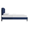 twin size floor bed Modway Furniture Beds Navy