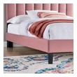 clear bed frame Modway Furniture Beds Dusty Rose