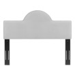 free standing single bed headboards Modway Furniture Headboards Light Gray