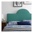 bed frame with side tables attached Modway Furniture Headboards Teal