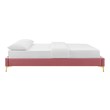 full size platform bed near me Modway Furniture Beds Dusty Rose
