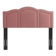 full bed frame without headboard Modway Furniture Headboards Dusty Rose