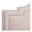 bed without head board Modway Furniture Headboards Pink