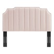 upholstered bed frame full size Modway Furniture Headboards Pink