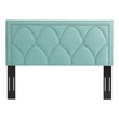 bed frame with lights in headboard Modway Furniture Headboards Mint