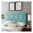 bed frame with lights in headboard Modway Furniture Headboards Mint