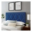 cheap california king bed frame with headboard Modway Furniture Headboards Navy