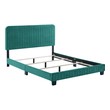 queen bed gray Modway Furniture Beds Teal