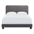 bedroom queen bed Modway Furniture Beds Gray