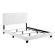 mattress for platform bed queen size Modway Furniture Beds White
