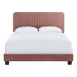 beige bed Modway Furniture Beds Dusty Rose