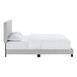 king pedestal bed Modway Furniture Beds Light Gray