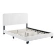 king wood storage bed Modway Furniture Beds White