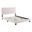 full size bed frame with shelves Modway Furniture Beds Pink