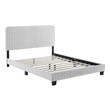 twin size adjustable bed frame Modway Furniture Beds Light Gray