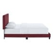 low platform twin bed Modway Furniture Beds Maroon