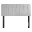 upholstered beds with storage drawers Modway Furniture Headboards Light Gray