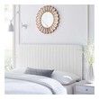 king size bed with drawers and headboard Modway Furniture Headboards White