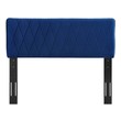 queen size headboard with lights Modway Furniture Headboards Navy